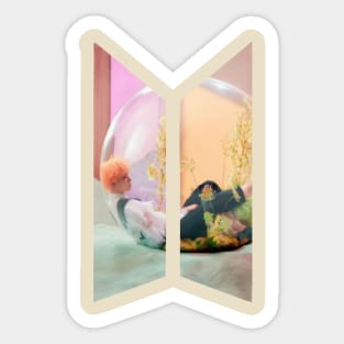 BTS Logo Love yourself JIN Sticker